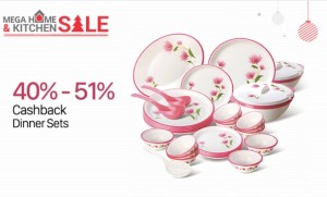 Paytm Buy Dinner sets at 51 cb