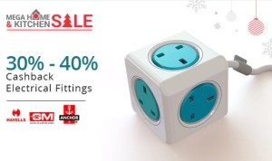 Paytm Get flat 40 cb on Electrical appliances