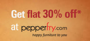Pepperfry 30 off Extra 20 cb via Paytm wallet