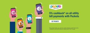 Pockets 5 cb on utility bill payments