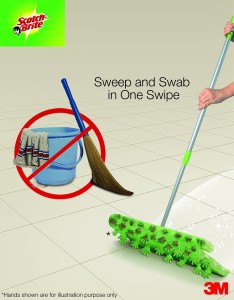 Scotch-Brite® Flat Mop with a Sprayer (with free refill) Rs 649 only amazon