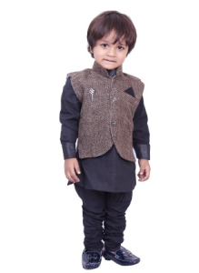 Tiny Toon Boys Kurta, Waistcoat and Pyjama Set Rs 599 only flipkart