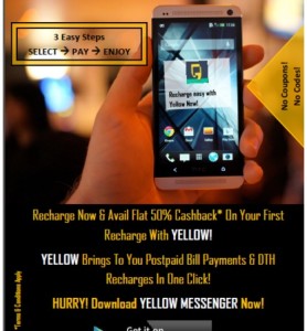 Yellow Messenger App OFFER IMAGE