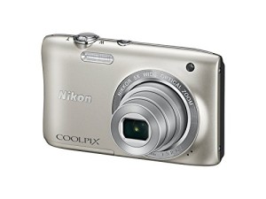 amazon-Nikon Coolpix S2900 20.1MP Point And Shoot Digital Camera (Silver) with 5x Optical Zoom
