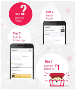 amazon app treasure hunt december map