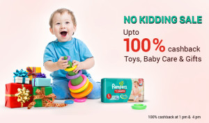 paytm 100% cashback toys baby care gifts