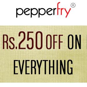 pepeprfry Rs 250 off on Rs 600 or more new users