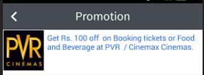 pvr cinemas Rs 100 free voucher usemyvoucher app