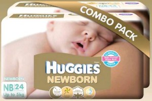 Amazon- Buy Huggies New Born Combo Pack