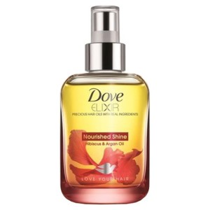 Amazon- Dove Elixir Nourished Shine Hair Oil