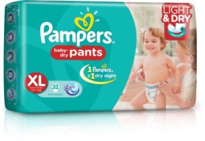 Amazon- Pampers Extra Large Size Diaper Pants