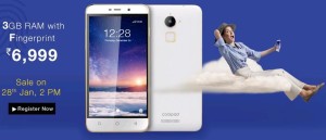 Amazon- Registration Open for Buy Coolpad Note3 Lite