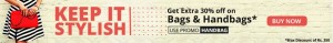 Nearbuy- Bags & Handbags at upto 75% off +Extra 30% off1