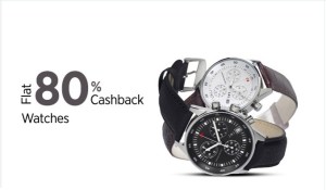 Paytm Buy Watches at flat 80 cb