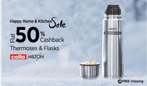 Paytm Milton & Cello Thermos flasks