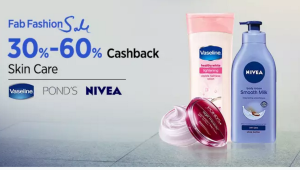 paytm fab fashion sale get upto 60 cashback on beauty products