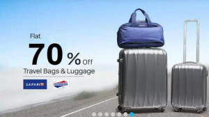 paytm fab fashion sale save flat 70 on luggage bags