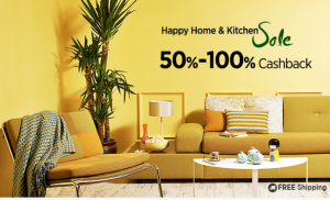 paytm get flat 50-100 cashback on home and kitchen happy home and kitchen sale