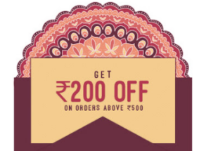 pepperfry get Rs 200 off on Rs 500