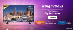 Flipkart #BigTVDays - 14/1/16