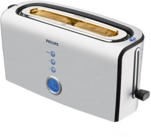 Amazon- Philips Pure Essentials Collection HD2618 Aluminium 1200-Watt Pop-up Toaster 