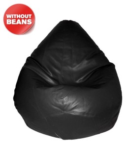 Invogue XL Bean bag Cover in Black Rs 299 only snapdeal