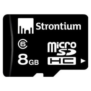Shopclues Strontium 8GB MicroSD Memory Card Class-6