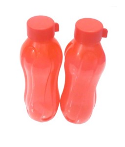 Snapdeal Cello Aqua Cool Red Water Bottle 2 Pcs Set (600ml)