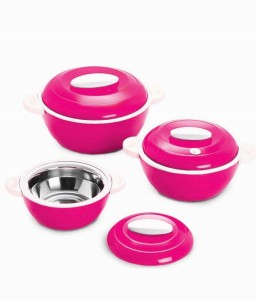 Snapdeal Cello Elegant Casseroles Set (3 pcs.)