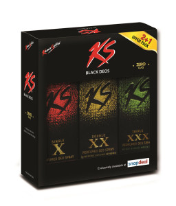 Snapdeal Kamasutra Black Non-gas Premium Perfumed Deodorant Spray - Buy 2 Get 1 Free