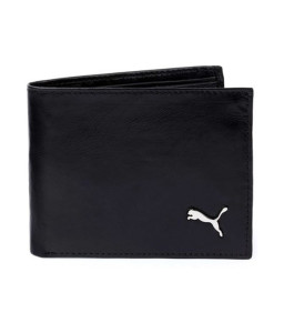 Snapdeal Puma Black Leather Wallet