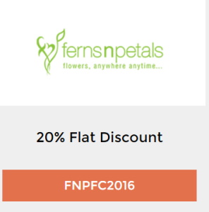 fernsandpetals freecharge go shopping fest 20 discount + 25 cashback