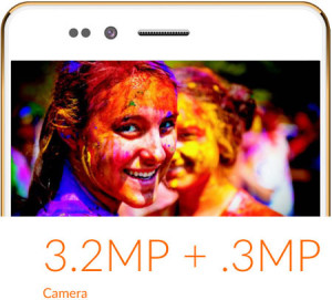 freedom 251 3.2 MP + 0.3 MP Camera