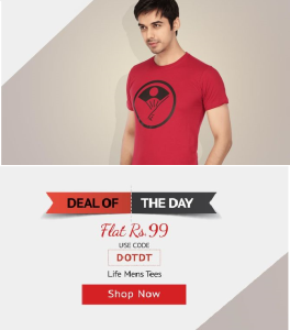 shopperstop flat Rs 99 men shirts