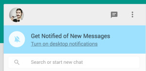 whatsapp web notifications