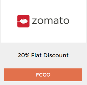 zomato freecharge go shopping fest 20 discount + 25 cashbac