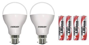 Amazon- Eveready Base B22D 14-Watt LED Bulb
