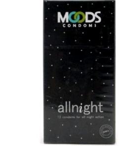 Amazon- Moods All Night Long Condom - 12 Pcs (Pack Of 3)
