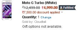 Amazon Loot - Buy Moto G Turbo2