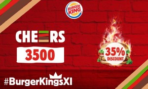 Burger King- Get flat 35 off + Extra 10 cashback via Paytm wallet