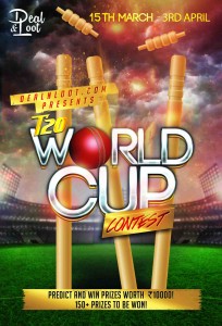 Dealnloot T20 World Cup Contest prizes worth Rs 10000