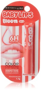 Maybelline Baby Lips Color Changing Lip Balm, Peach Bloom, 1.7g