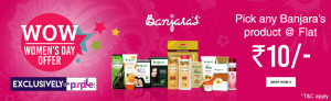 Purplle Banjaras products at Rs 10 only