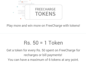 freecharge token predict to win contest