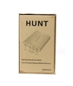 hunt 10400 mAh power bank for all mobiles- black Rs 499 only snapdeal
