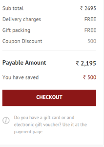 shoppersstop Rs 500 off on Rs 2500 or more worth shopping