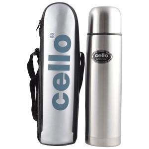 Amazon- Cello Lifestyle Stainless Steel Flask (1000ml)