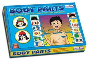 Creative Educational Aids 0690 Body Parts Rs 27 only amazon
