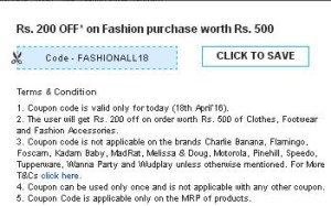 Firstcry- Get Flat Rs.200 off on Fashion purchase worth Rs 500 or More1