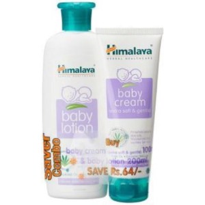 Himalaya Super Saver Combo - Baby Lotion 200ml and Cream 100g Rs 101 only snapdeal